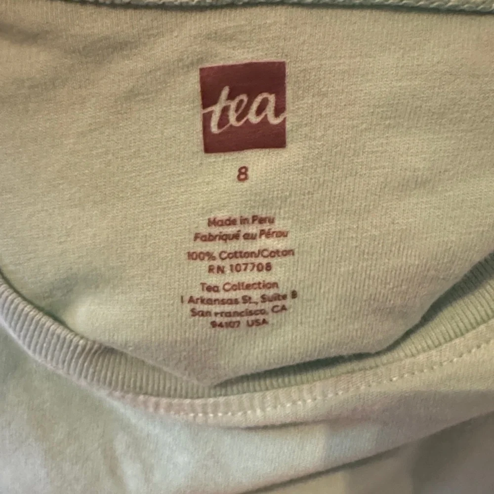 Tea Collection Mint Green Sushi Boat Graphic Tee - Picture 2 of 5